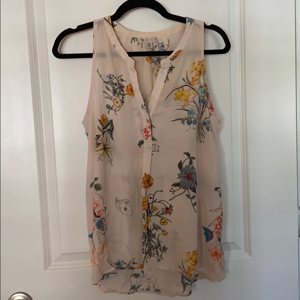 LILA ROSE Sleeveless Flowy Top